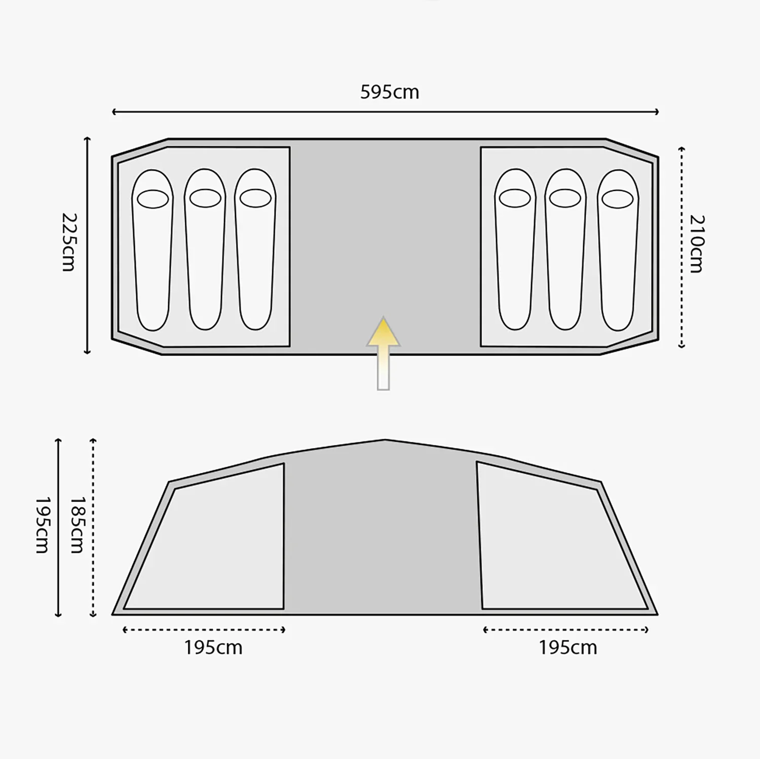 CYPRESS 6 Person TENT - Image 3