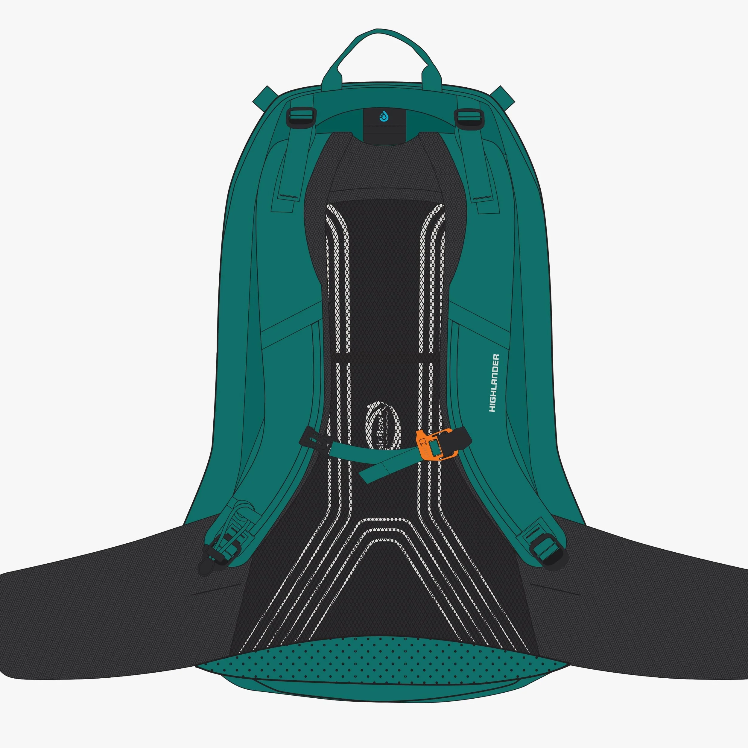 VEGA RUCKSACK 40L WOMEN'S - Image 6