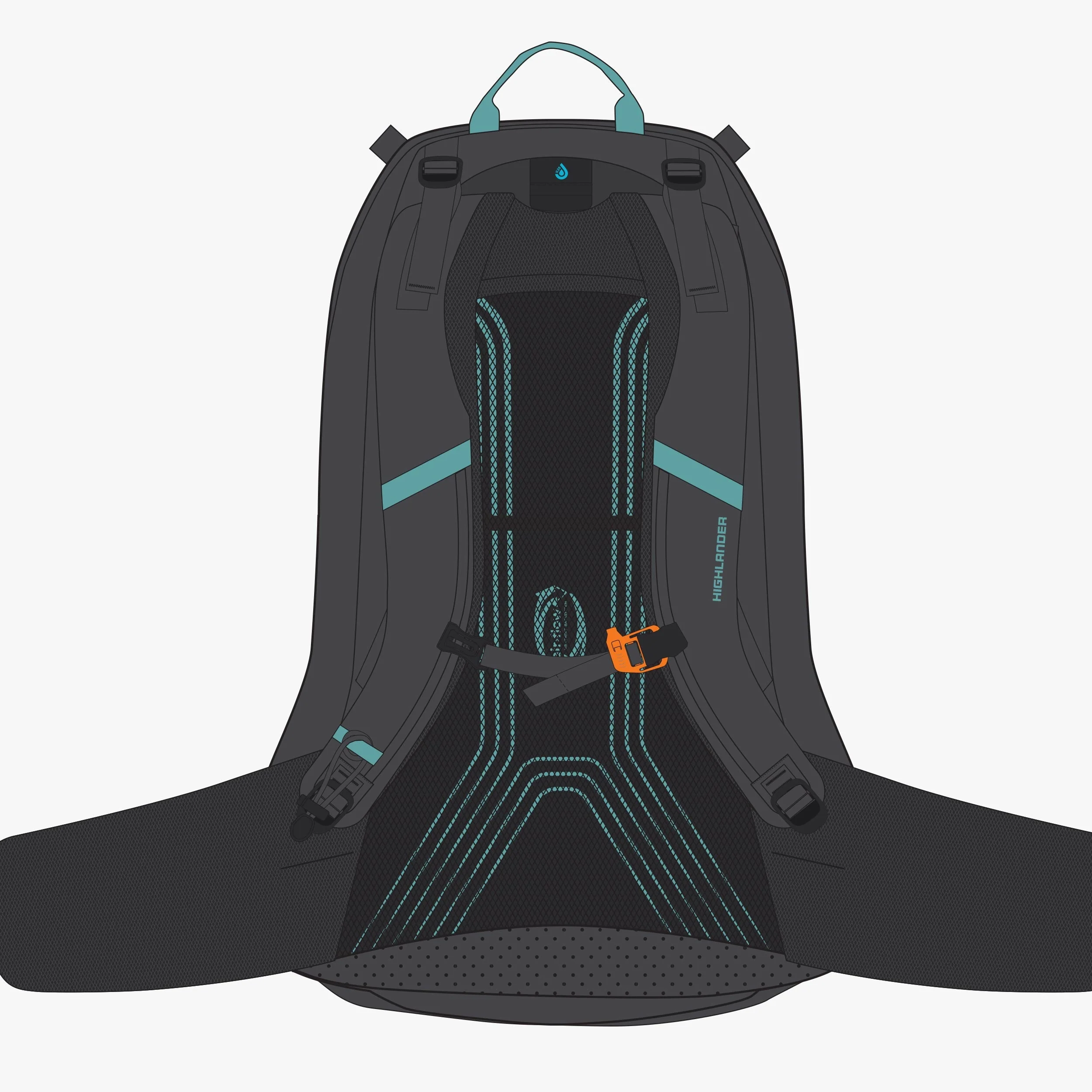 VEGA RUCKSACK 40L WOMEN'S - Image 8